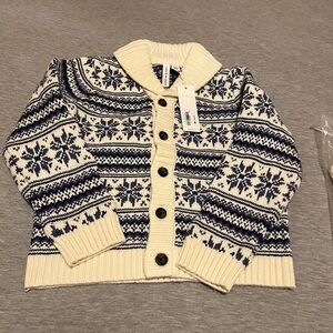 NWT Janie and jack sweater size 4